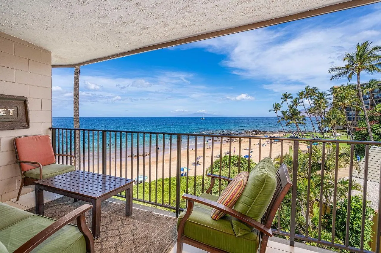 Hale Hui Kai 313, Direct Ocean Front, Split Ac Villa Wailea