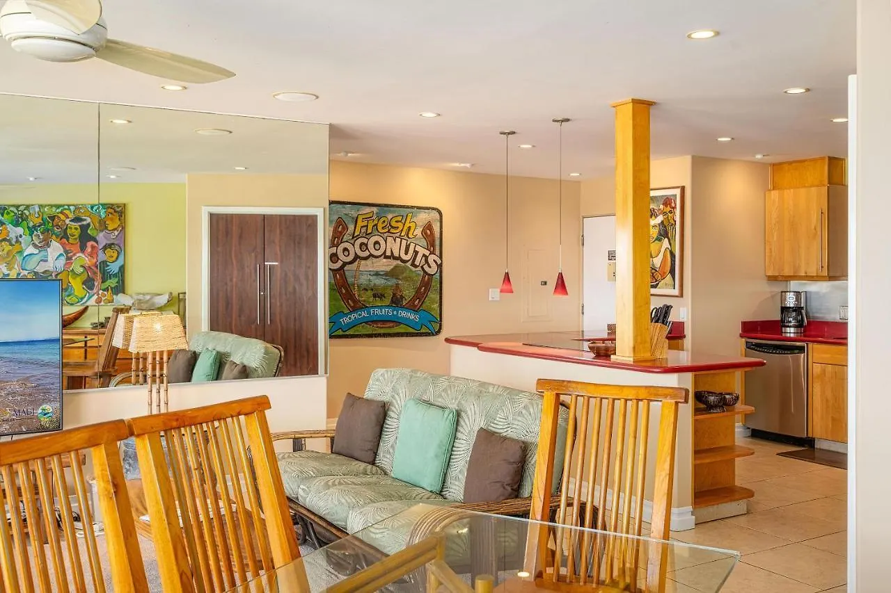 Hale Hui Kai 313, Direct Ocean Front, Split Ac Villa Wailea  Holiday home